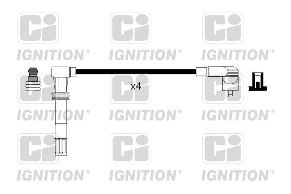 QUINTON HAZELL Комплект проводов зажигания XC717